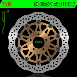 Disque avant petales flottant NG pour Kawasaki Disque avant petales flottant NG pour Kawasaki