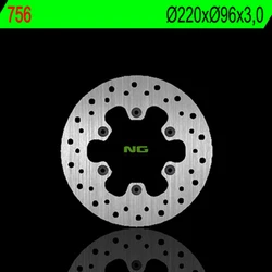 Disque de frein fixe KX80 '84-00, KX85 '01-03 (PETITES ROUES) Disque de frein fixe KX80 '84-00, KX85 '01-03 (PETITES ROUES)