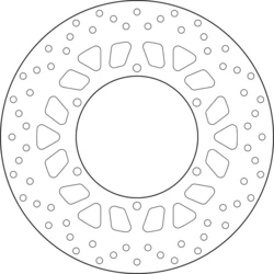 Disque de frein avant Brembo Serie Oro rond fixe type 68B407M4 Disque de frein avant Brembo Serie Oro rond fixe type 68B407M4