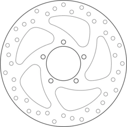 Disque arriere BREMBO 68B407P6 Ducati 937 MULTISTRADA 17 / 1200 MULTISTRADA ENDURO 16-17 FIXE Disque arriere BREMBO 68B407P6 Ducati 937 MULTISTRADA 17 / 1200 MULTISTRADA ENDURO 16-17 FIXE