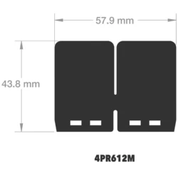 Lamelles de rechange pour boîtes à clapets VForce4 Lamelles de rechange pour boîtes à clapets VForce4