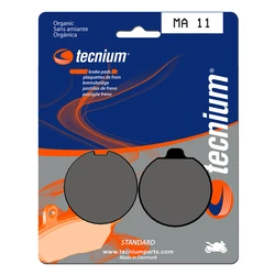 Plaquettes de frein TECNIUM MA11 Organique Plaquettes de frein TECNIUM MA11 Organique