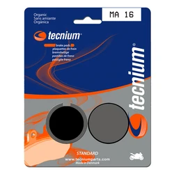 Plaquettes de frein TECNIUM MA16 Organique Plaquettes de frein TECNIUM MA16 Organique