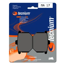 Plaquettes de frein TECNIUM MA17 Organique Plaquettes de frein TECNIUM MA17 Organique