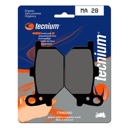Plaquettes de frein TECNIUM MA28 Organique Plaquettes de frein TECNIUM MA28 Organique