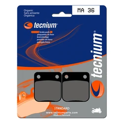 Plaquettes de frein TECNIUM MA36 Organique Plaquettes de frein TECNIUM MA36 Organique