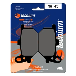 Plaquettes de frein TECNIUM MA45 Organique Plaquettes de frein TECNIUM MA45 Organique