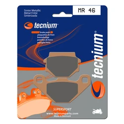 Plaquettes de frein TECNIUM MR46 Métal fritté. Plaquettes de frein TECNIUM MR46 Métal fritté.