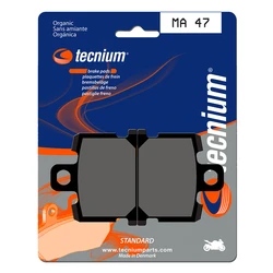 Plaquettes de frein TECNIUM MA47 Organique Plaquettes de frein TECNIUM MA47 Organique