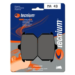Plaquettes de frein TECNIUM MA49 Organique Plaquettes de frein TECNIUM MA49 Organique
