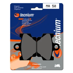 Plaquettes de frein TECNIUM MA50 Organique Plaquettes de frein TECNIUM MA50 Organique