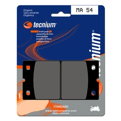 Plaquettes de frein TECNIUM MA54 Organique Plaquettes de frein TECNIUM MA54 Organique