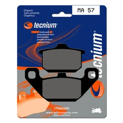 Plaquettes de frein TECNIUM MA57 Organique Plaquettes de frein TECNIUM MA57 Organique