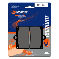 Plaquettes de frein TECNIUM MA66 Organique Plaquettes de frein TECNIUM MA66 Organique