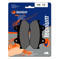 Plaquettes de frein TECNIUM MA72 Organique Plaquettes de frein TECNIUM MA72 Organique