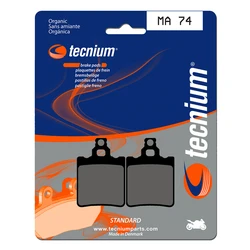 Plaquettes de frein TECNIUM MA74 Organique Plaquettes de frein TECNIUM MA74 Organique