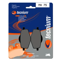 Plaquettes de frein TECNIUMMA75 Organique Plaquettes de frein TECNIUMMA75 Organique