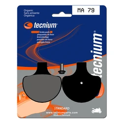 Plaquettes de frein TECNIUM MA79 Organique Plaquettes de frein TECNIUM MA79 Organique