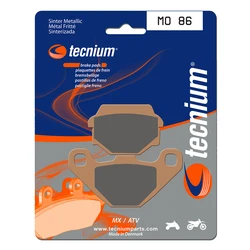 Plaquettes de frein TECNIUM MO86 Métal fritté Plaquettes de frein TECNIUM MO86 Métal fritté