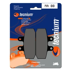 Plaquettes de frein TECNIUM MA88 Organique Plaquettes de frein TECNIUM MA88 Organique
