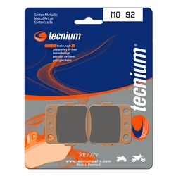 Plaquettes de frein TECNIUM MO92 Métal fritté Plaquettes de frein TECNIUM MO92 Métal fritté
