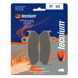 Plaquettes de frein TECNIUM MF93 Métal fritté Plaquettes de frein TECNIUM MF93 Métal fritté
