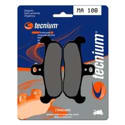 Plaquettes de frein TECNIUM MA108 Organique Plaquettes de frein TECNIUM MA108 Organique