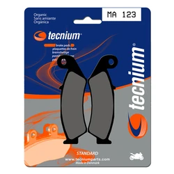 Plaquettes de frein TECNIUM MA123 Organique Plaquettes de frein TECNIUM MA123 Organique