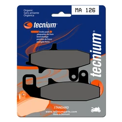 Plaquettes de frein TECNIUM MA126 Organique Plaquettes de frein TECNIUM MA126 Organique