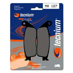 Plaquettes de frein TECNIUM MA127 Organique Plaquettes de frein TECNIUM MA127 Organique