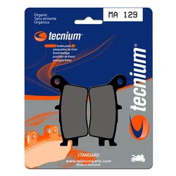 Plaquettes de frein TECNIUM MA129 Organique Plaquettes de frein TECNIUM MA129 Organique