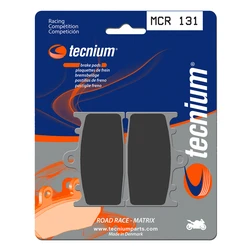Plaquettes de frein TECNIUM MCR131 Métal Fritté Carbone Plaquettes de frein TECNIUM MCR131 Métal Fritté Carbone