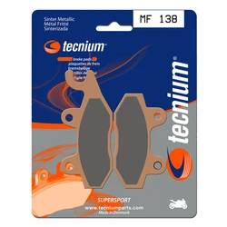 Plaquettes de frein TECNIUM MF138 Métal fritté Plaquettes de frein TECNIUM MF138 Métal fritté