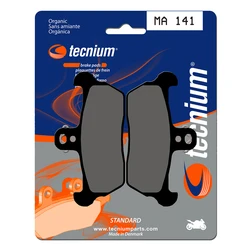 Plaquettes de frein TECNIUM MA141 Organique Plaquettes de frein TECNIUM MA141 Organique