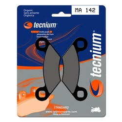 Plaquettes de frein TECNIUM MA142 Organique Plaquettes de frein TECNIUM MA142 Organique