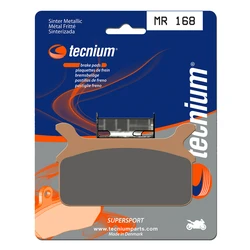 Plaquettes de frein TECNIUM MR168 Métal fritté. Plaquettes de frein TECNIUM MR168 Métal fritté.