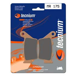 Plaquettes de frein TECNIUM MR175 Métal fritté. Plaquettes de frein TECNIUM MR175 Métal fritté.