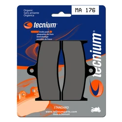 Plaquettes de frein TECNIUM MA176 Organique Plaquettes de frein TECNIUM MA176 Organique