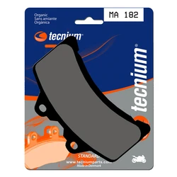 Plaquettes de frein TECNIUM MA182 Organique Plaquettes de frein TECNIUM MA182 Organique