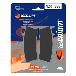 Plaquettes de frein TECNIUM MCR186 Métal Fritté Carbone Plaquettes de frein TECNIUM MCR186 Métal Fritté Carbone