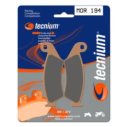Plaquettes de frein TECNIUM MOR194 Métal fritté Plaquettes de frein TECNIUM MOR194 Métal fritté