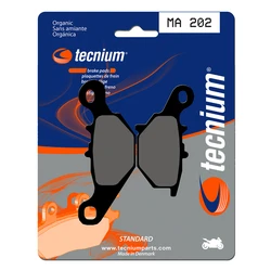 Plaquettes de frein TECNIUM MA202 Organique Plaquettes de frein TECNIUM MA202 Organique