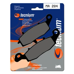 Plaquettes de frein TECNIUM MA204 Organique Plaquettes de frein TECNIUM MA204 Organique