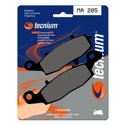 Plaquettes de frein TECNIUM MA205 Organique Plaquettes de frein TECNIUM MA205 Organique
