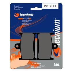 Plaquettes de frein TECNIUM MA214 Organique Plaquettes de frein TECNIUM MA214 Organique