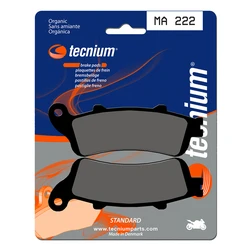 Plaquettes de frein TECNIUM MA222 Organique Plaquettes de frein TECNIUM MA222 Organique