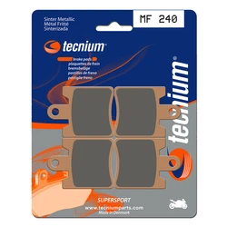 Plaquettes de frein TECNIUM MF240 Métal fritté Plaquettes de frein TECNIUM MF240 Métal fritté