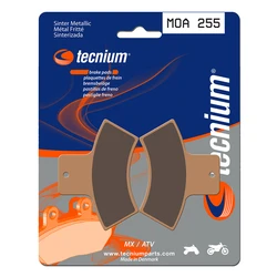 Plaquettes de frein TECNIUM MOA255 Métal fritté Plaquettes de frein TECNIUM MOA255 Métal fritté