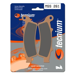 Plaquettes de frein TECNIUM MSS261 métal fritté. Plaquettes de frein TECNIUM MSS261 métal fritté.