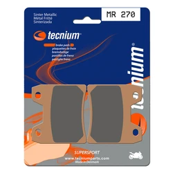 Plaquettes de frein TECNIUM MR270 Métal fritté. Plaquettes de frein TECNIUM MR270 Métal fritté.
